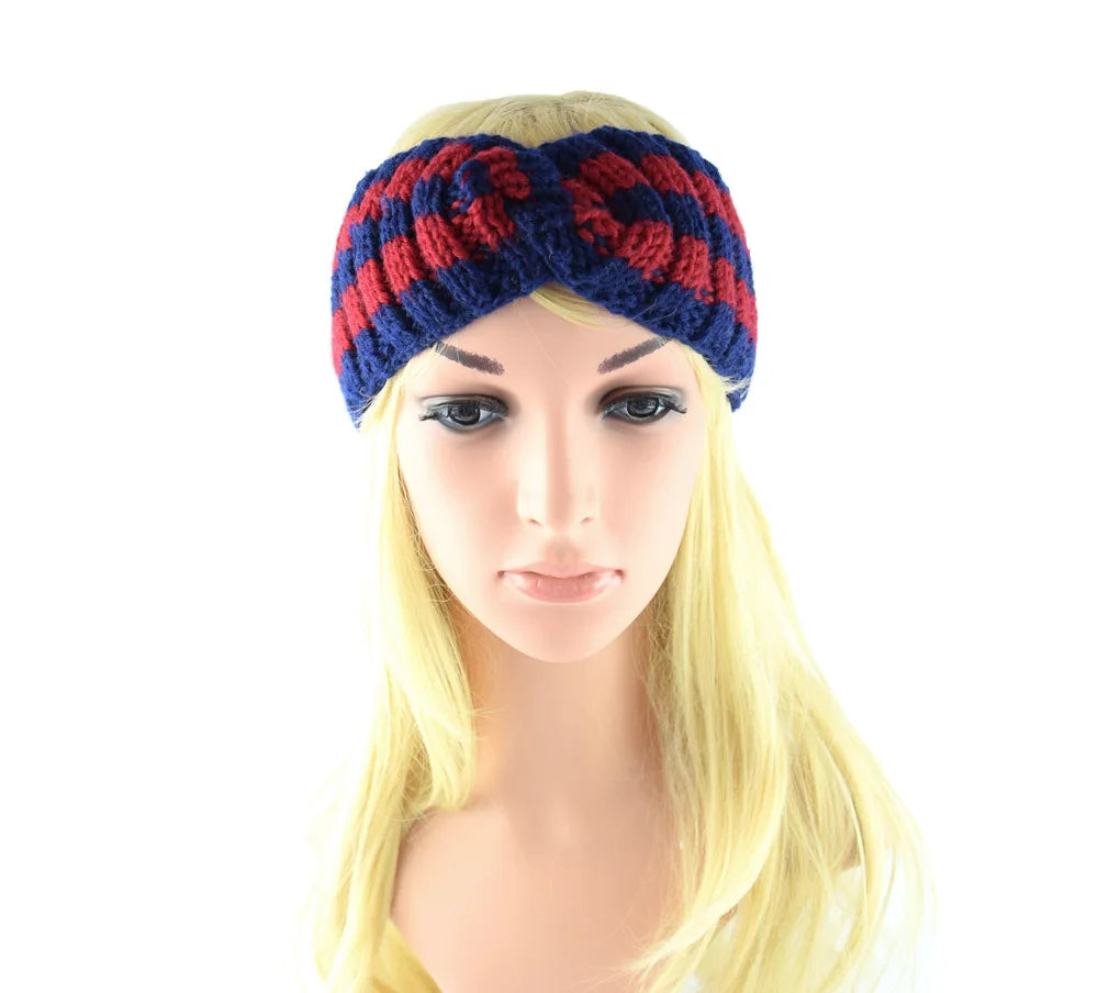 Christmas braided headband