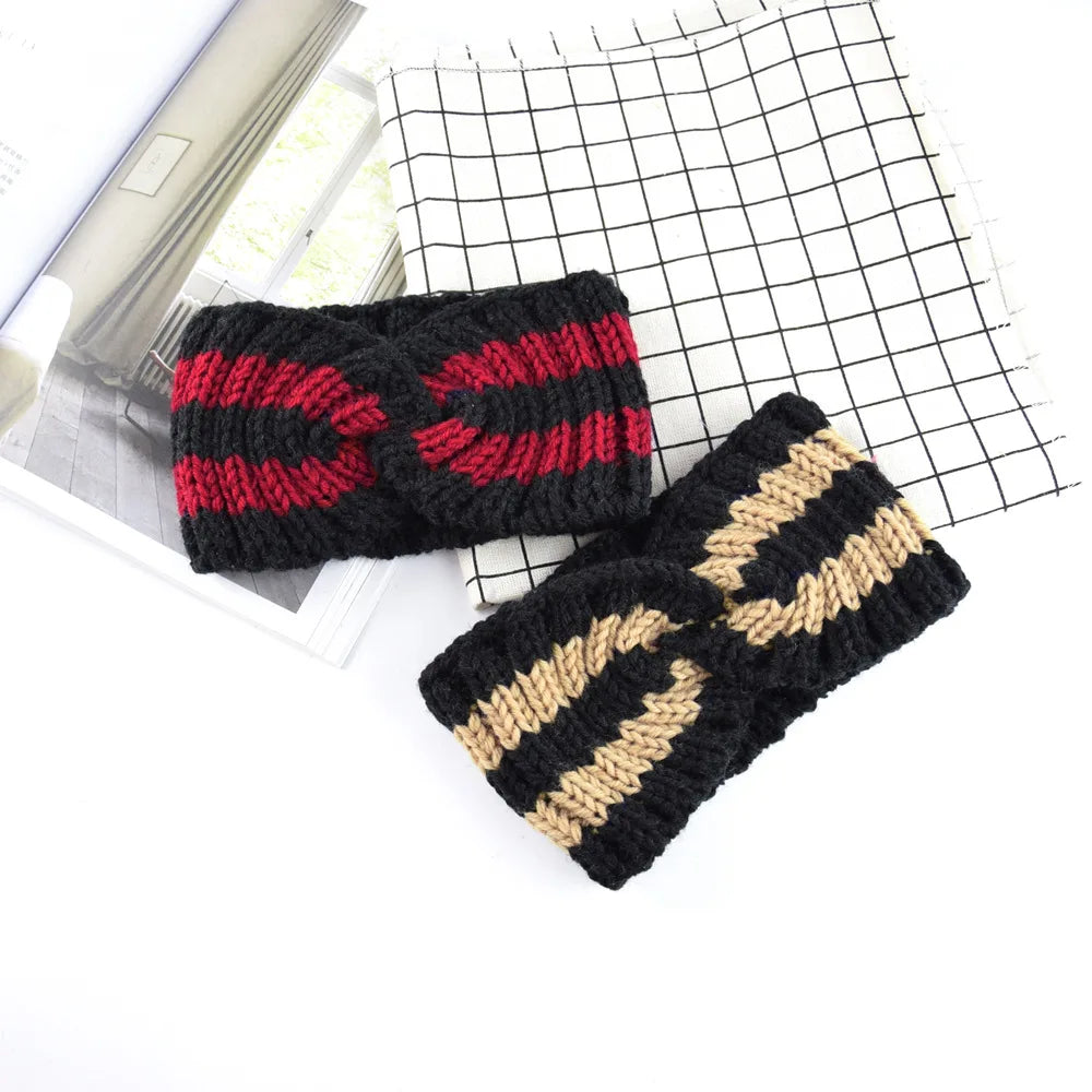 Christmas braided headband