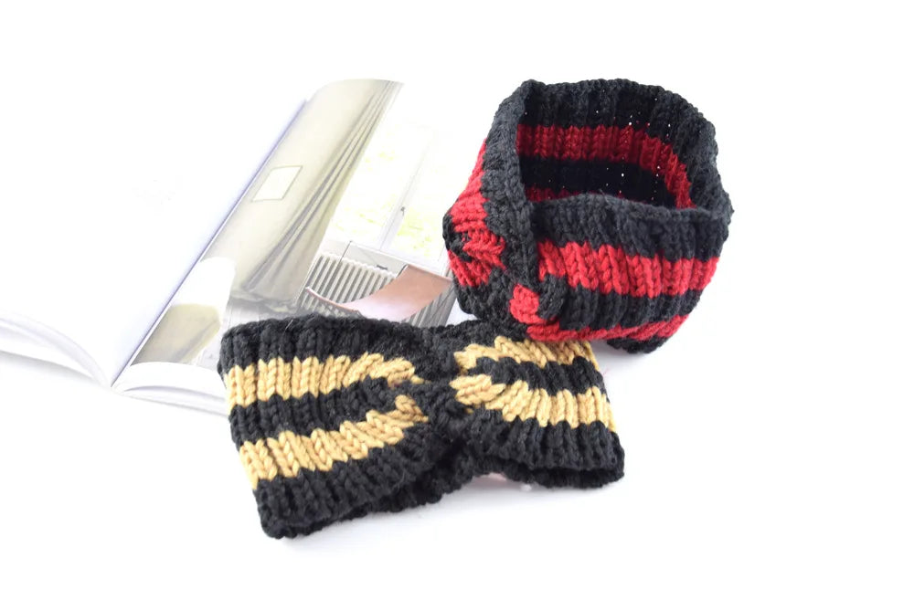 Christmas braided headband