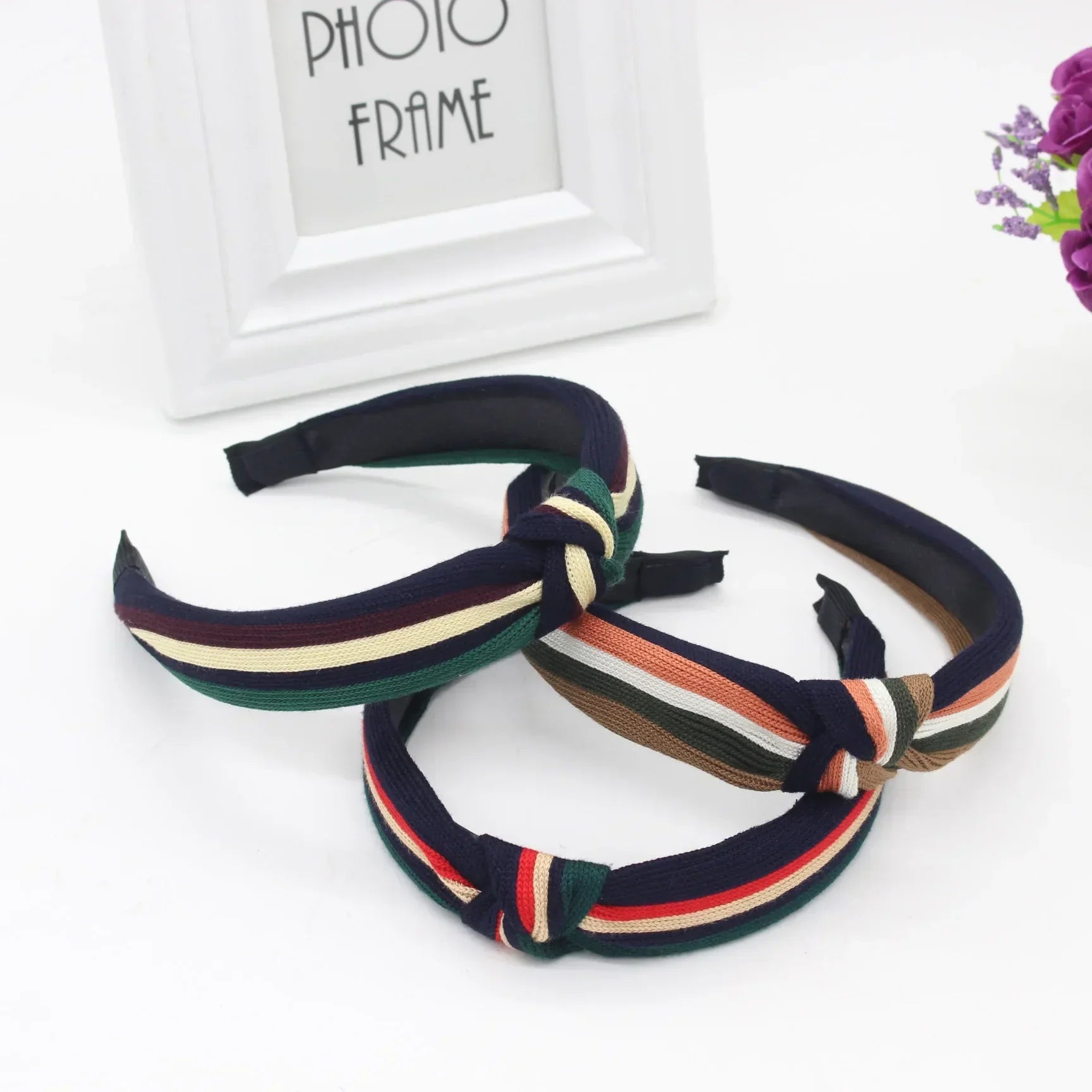 Christmas braided headband