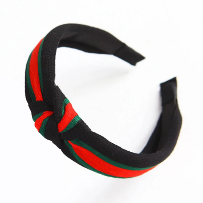 Christmas braided headband