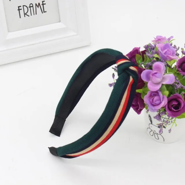 Christmas braided headband