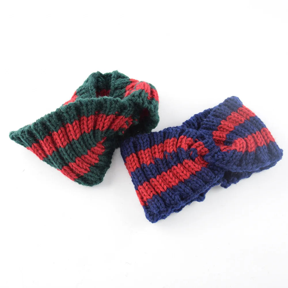 Christmas braided headband