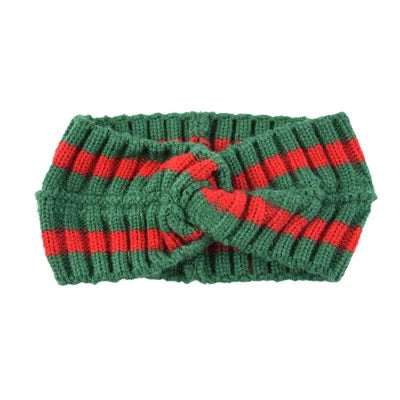 Christmas braided headband