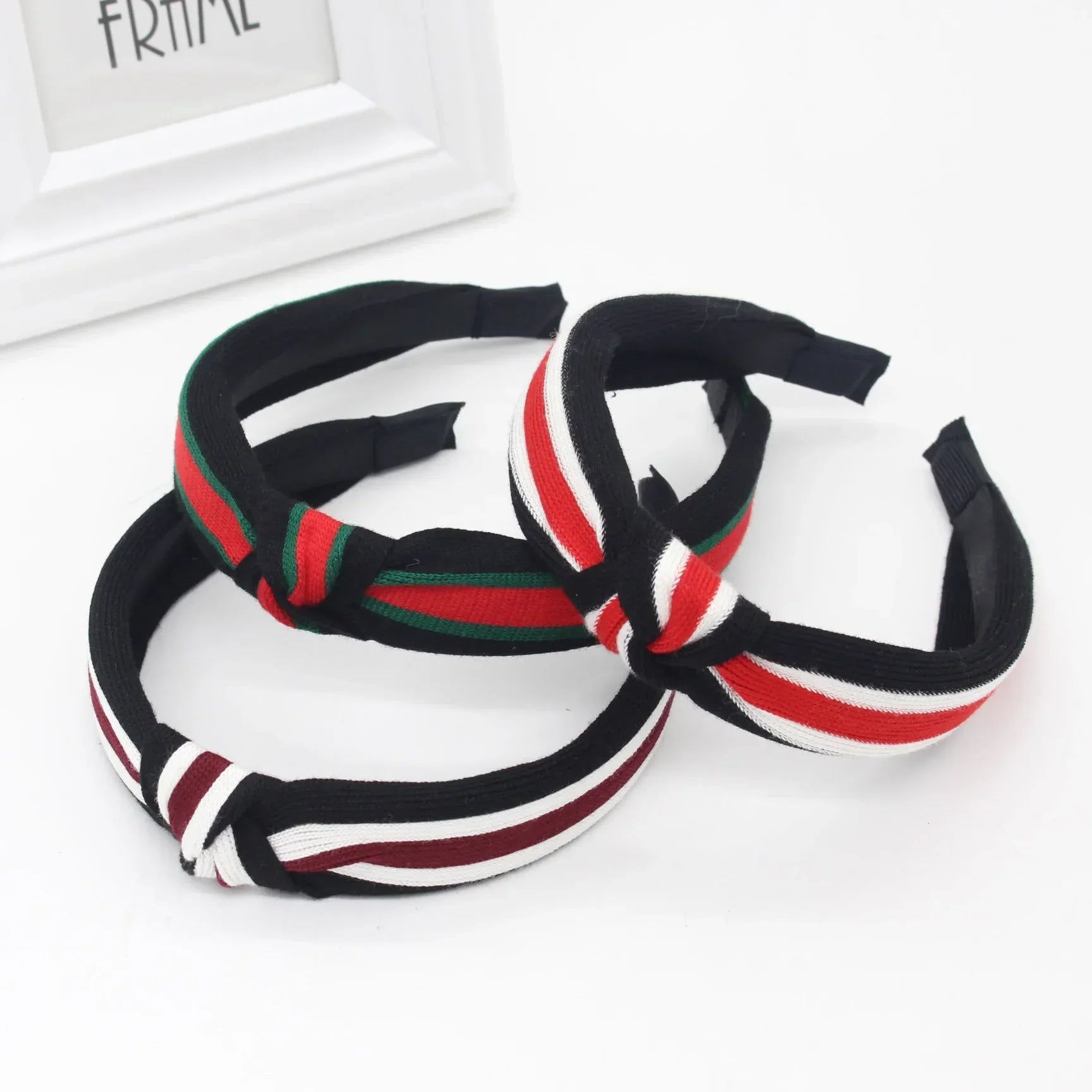 Christmas braided headband