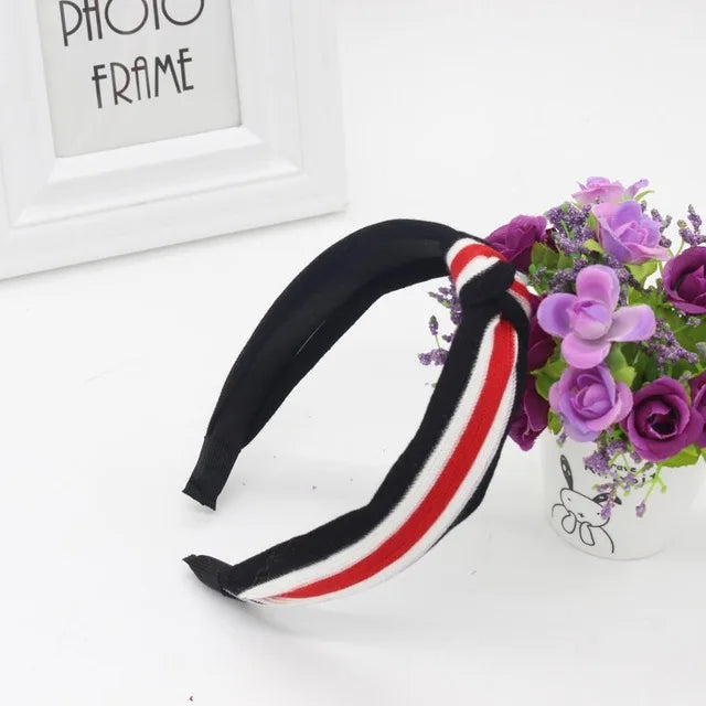 Christmas braided headband