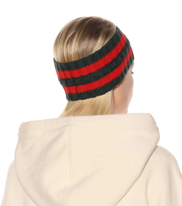 Christmas braided headband