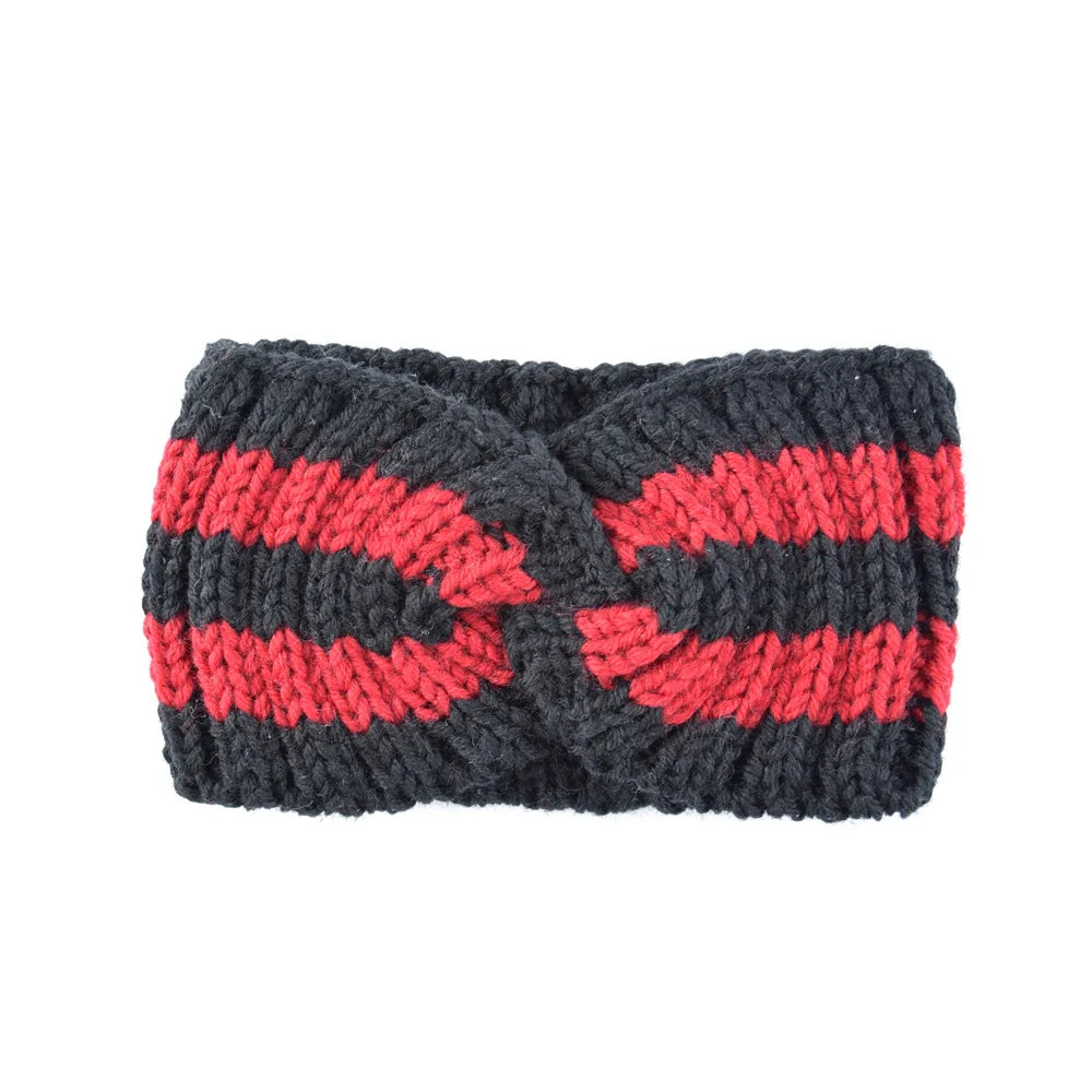 Christmas braided headband
