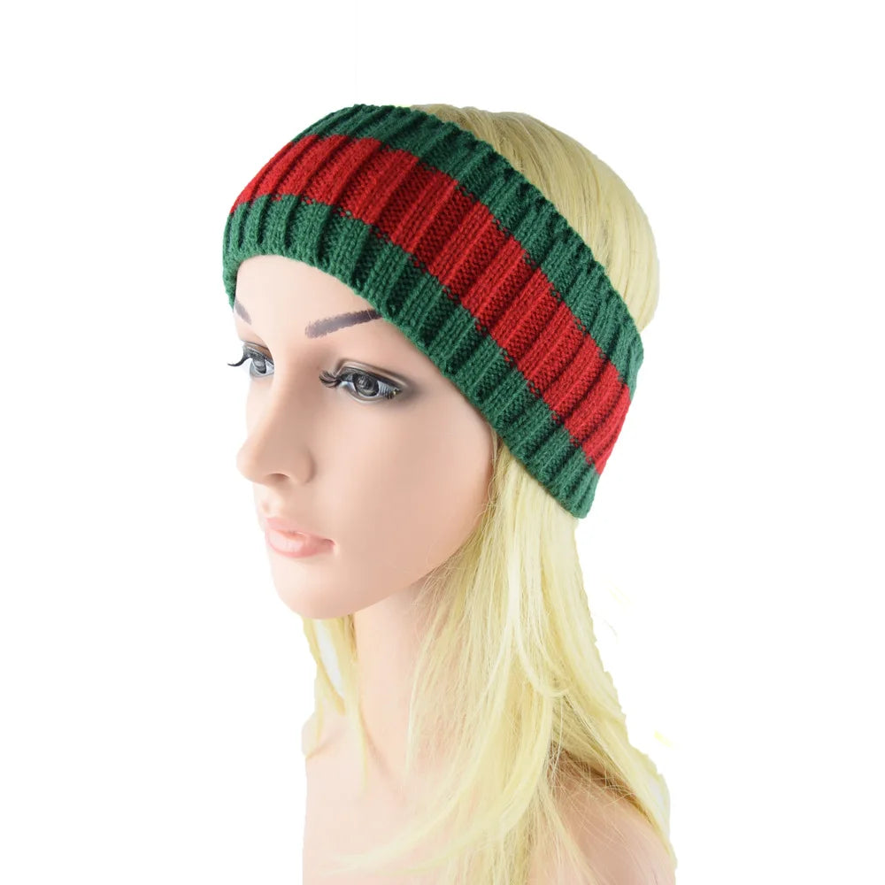 Christmas braided headband