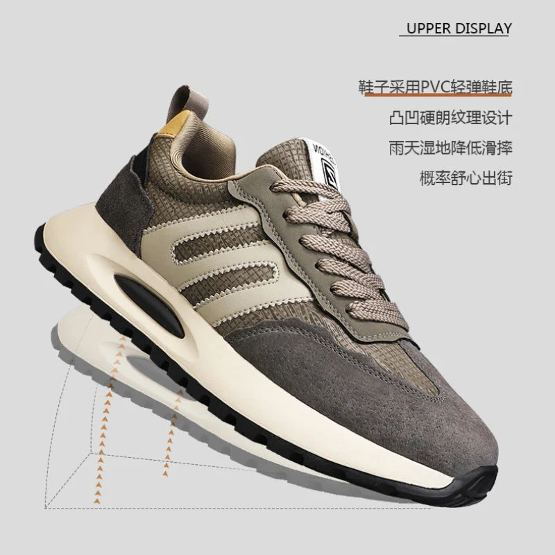 Walking Shoes for Men – 2025 Lightweight & Comfortable Outdoor Trainers, Student Style