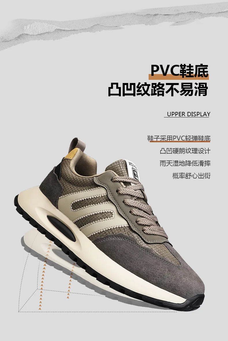 Walking Shoes for Men – 2025 Lightweight & Comfortable Outdoor Trainers, Student Style