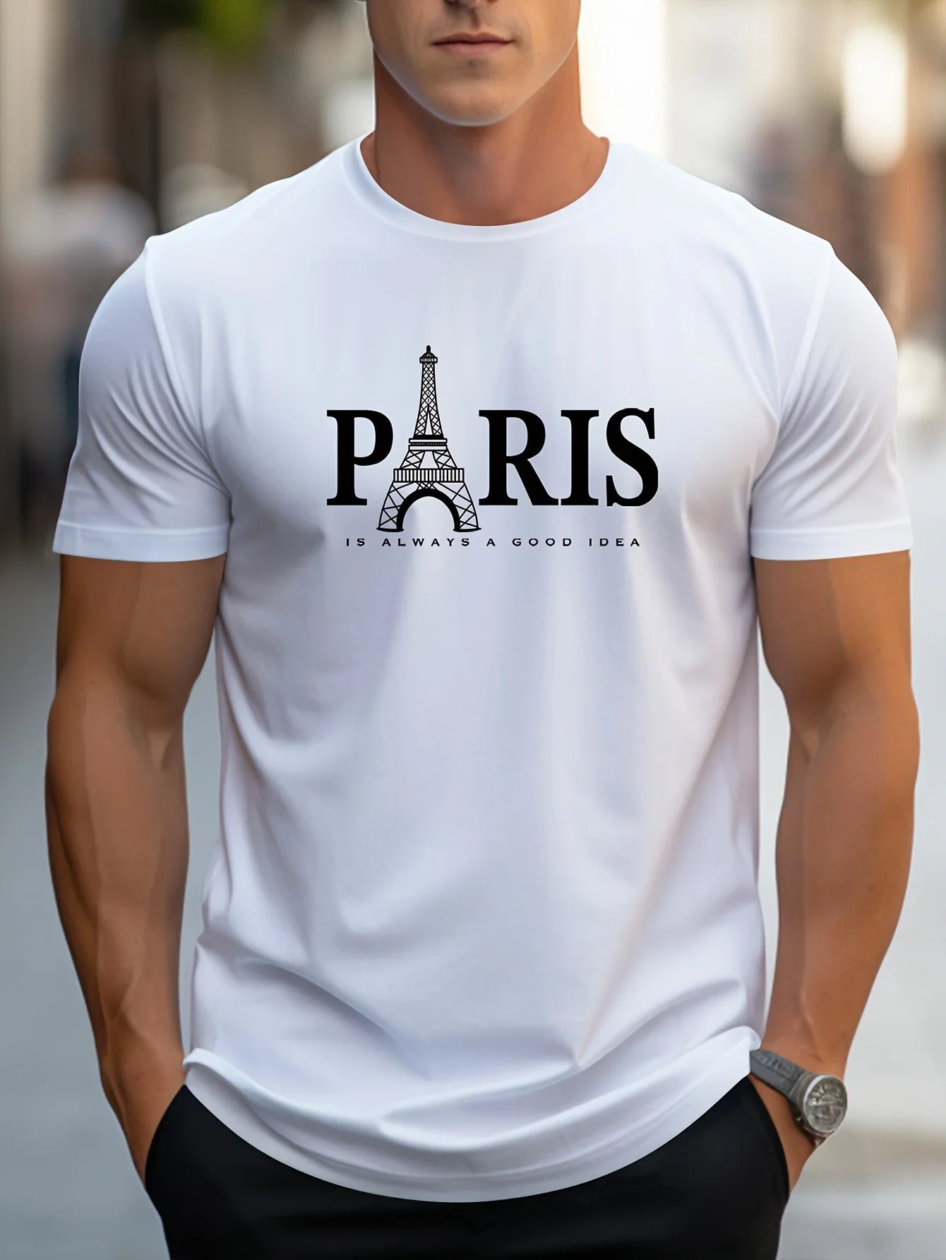 Summer Men T Shirt Short Sleeve Casual O-Neck Oversized Pullover 