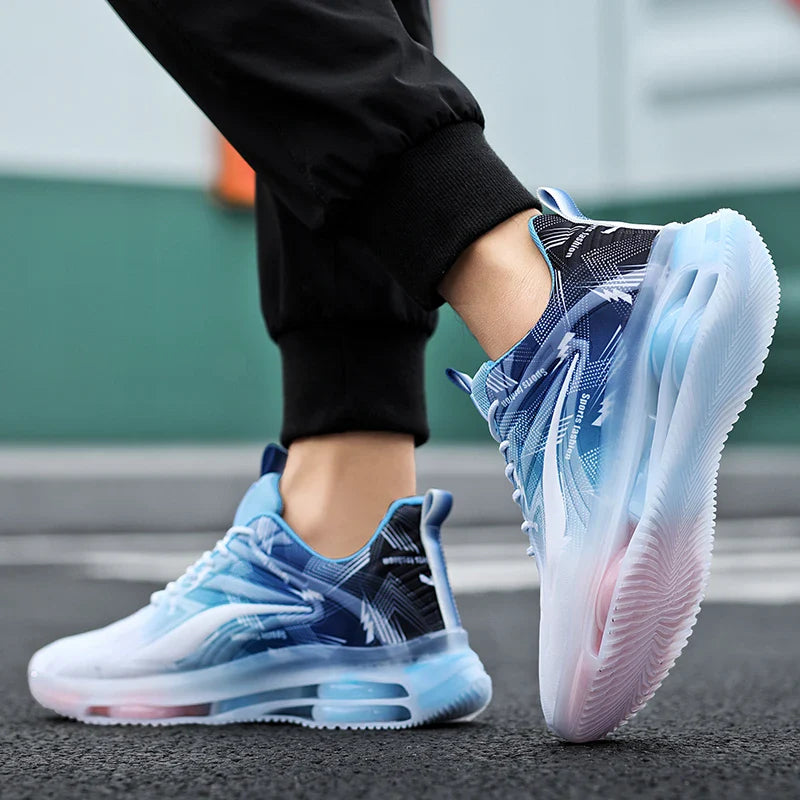 mens air cushion basketball shoes