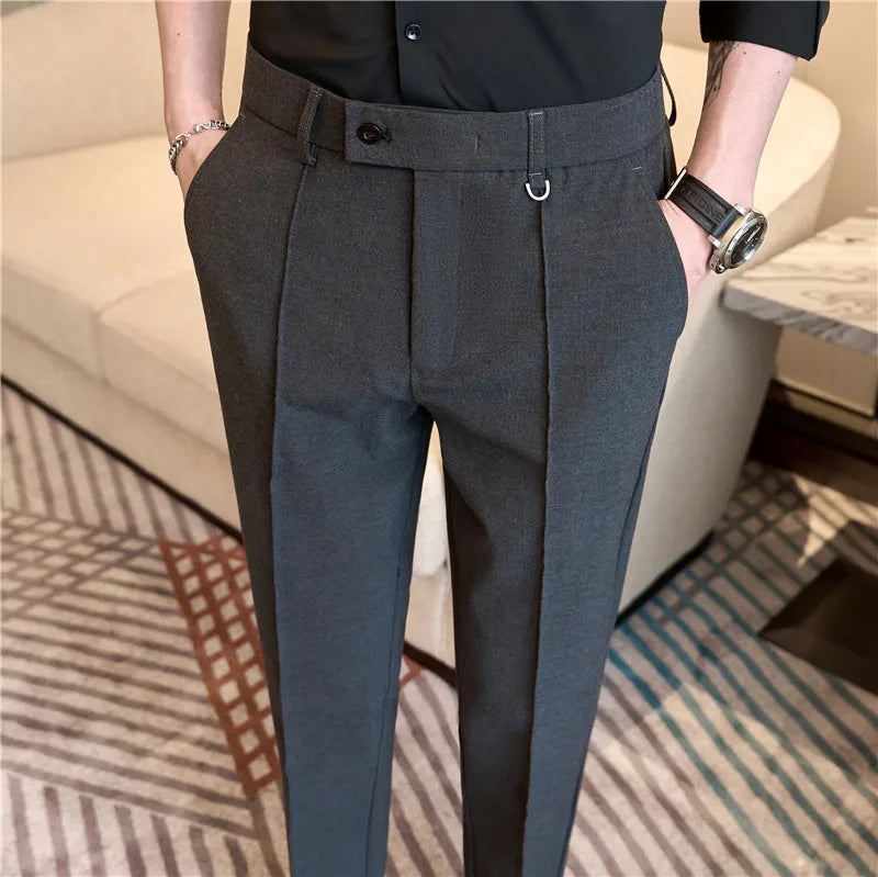 Men business casual trousers