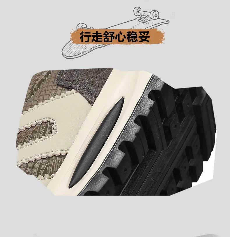 Walking Shoes for Men – 2025 Lightweight & Comfortable Outdoor Trainers, Student Style