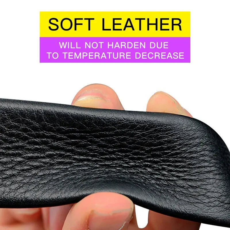 Men Leather Belt – 120cm with Auto Lock Buckle, Durable & Stylish for Business or Work