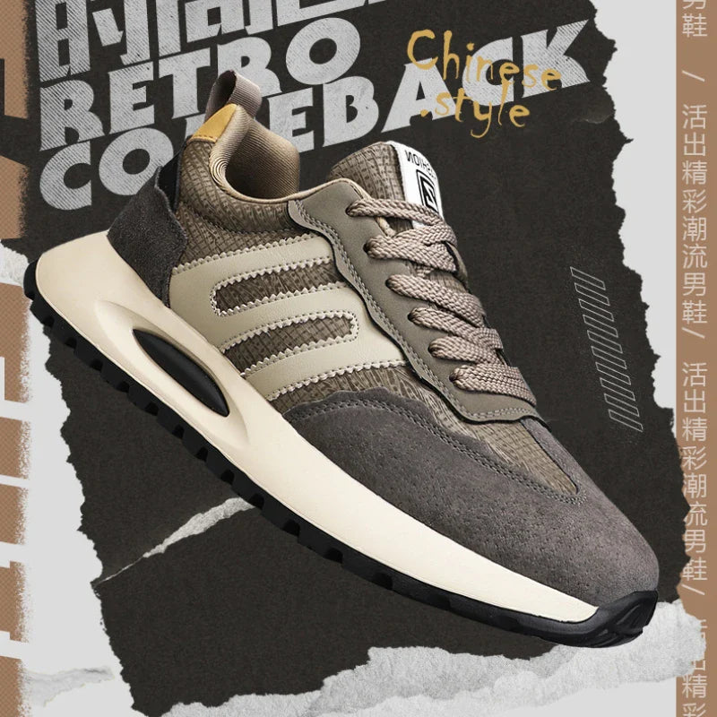 Walking Shoes for Men – 2025 Lightweight & Comfortable Outdoor Trainers, Student Style