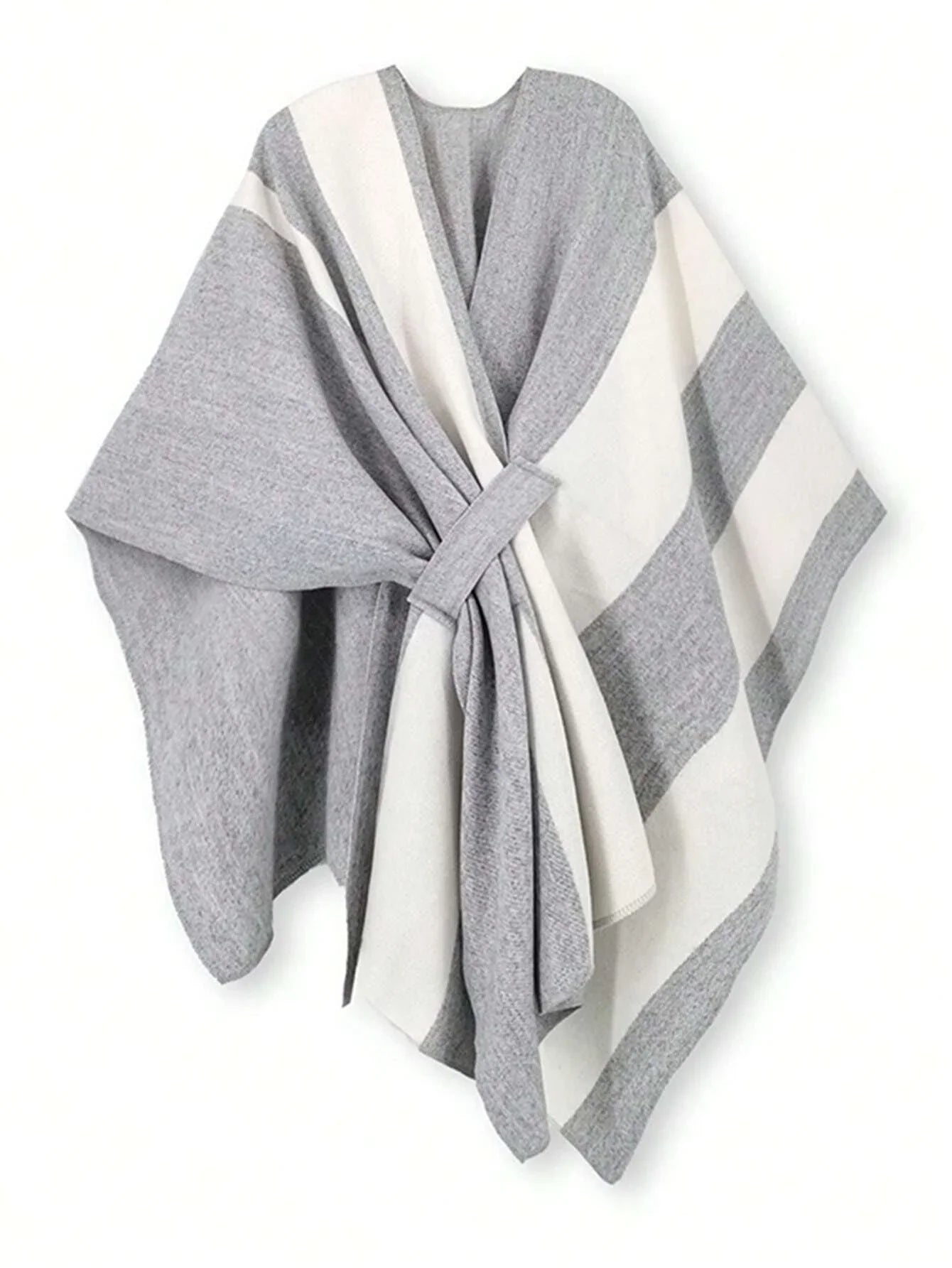 luxury winter poncho