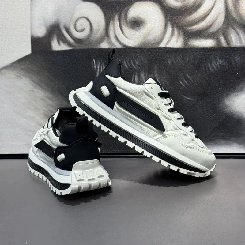 mens platform sports sneakers