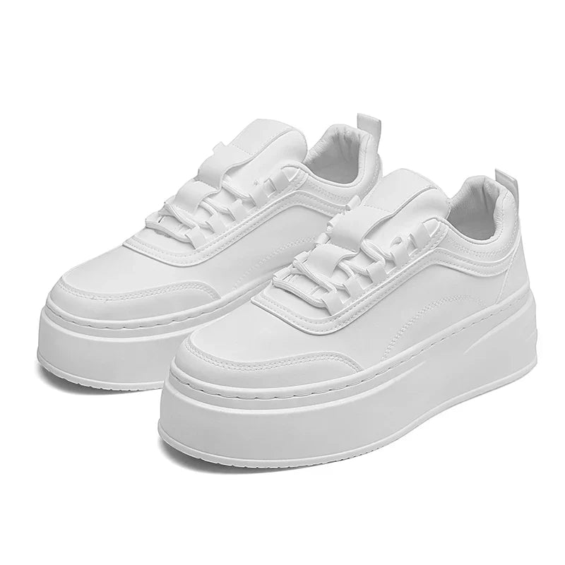mens platform walking sneakers