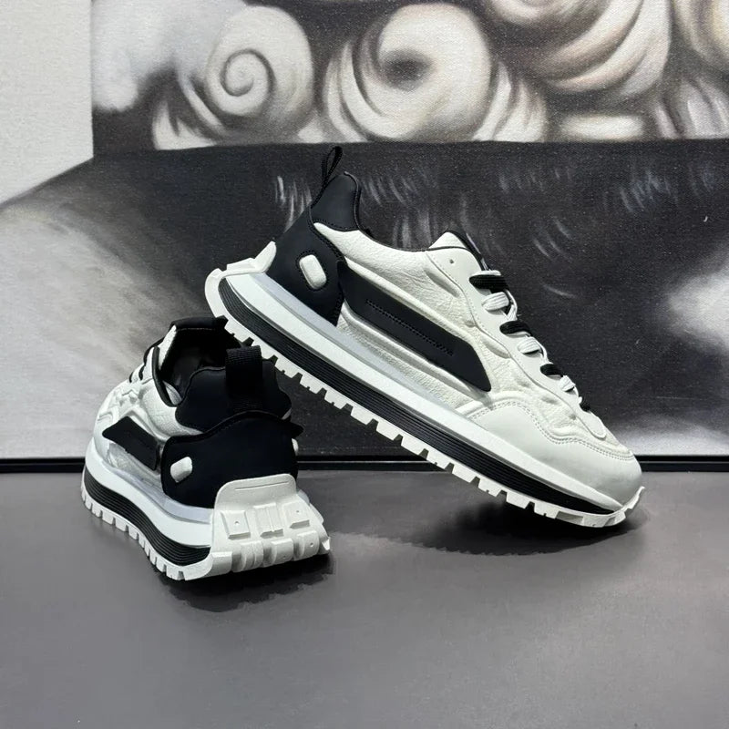 mens platform sports sneakers