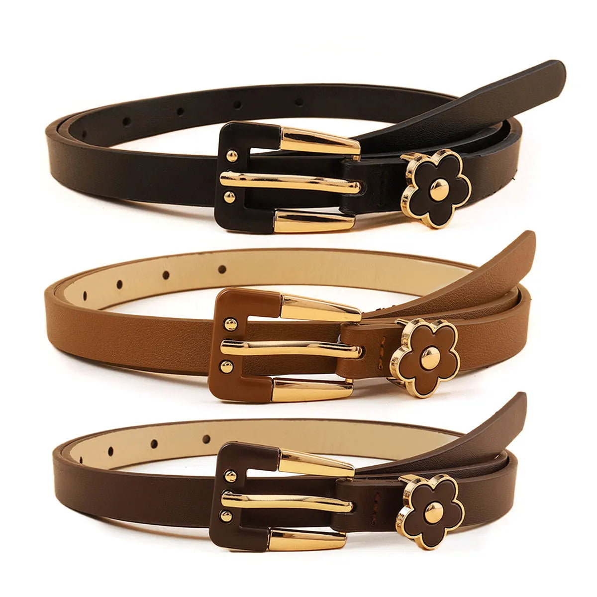 Women Fashion Belt – Slim Retro Design, Simple Yet Stylish for Any Outfit