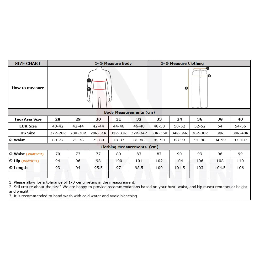 Men business casual trousers
