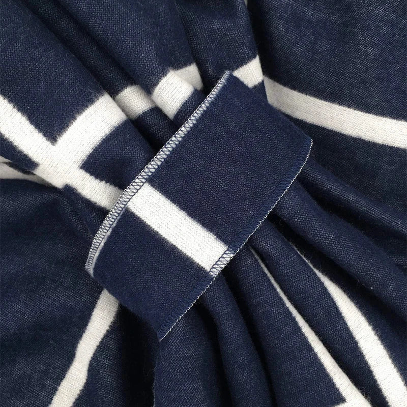 luxury winter poncho