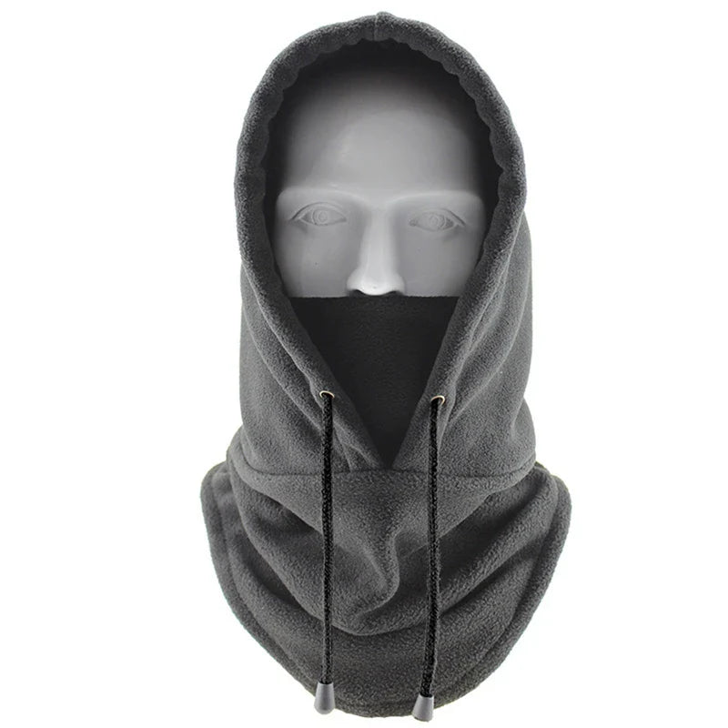 Winter Neck Warmer – Thermal Fleece Balaclava Snood Hat, Face Mask for Outdoor Sports