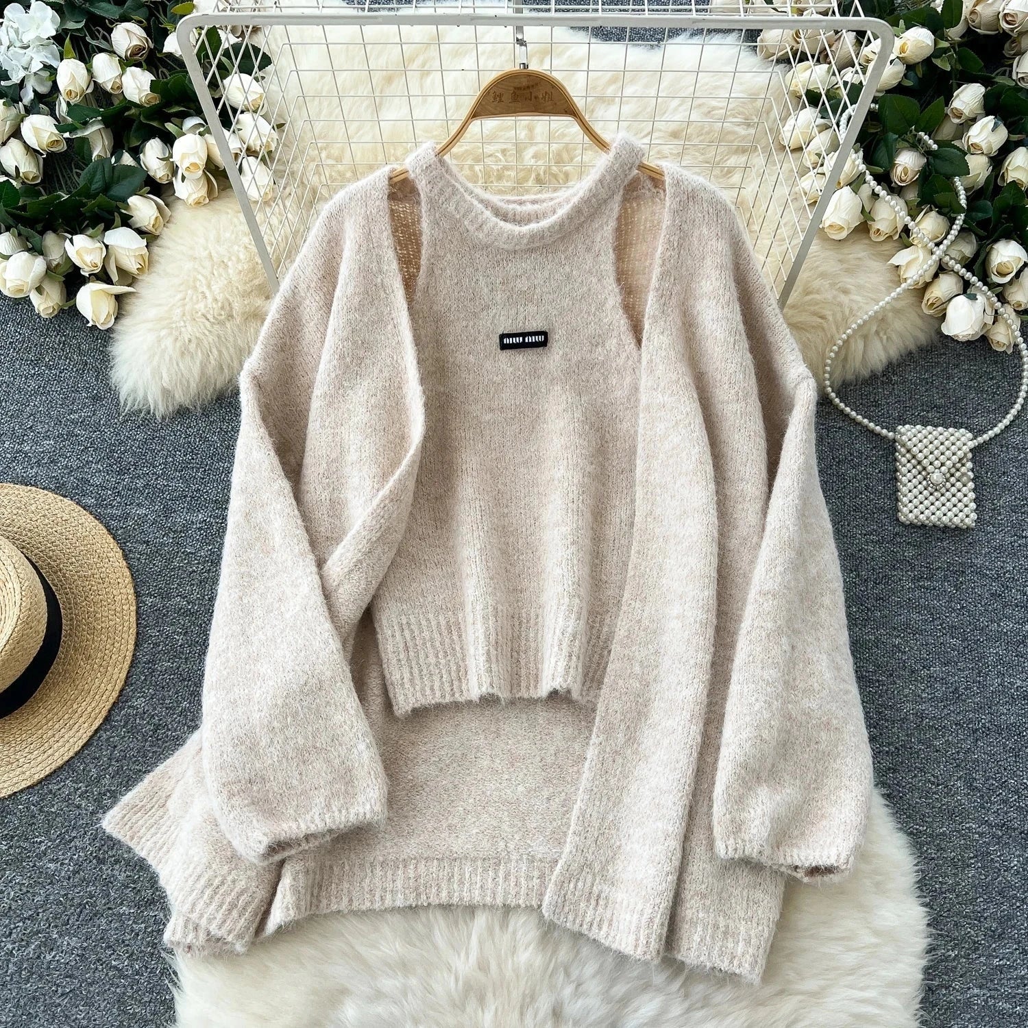 cashmere sweater set