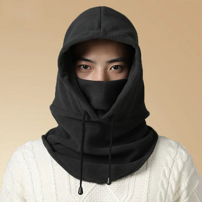 Winter Neck Warmer – Thermal Fleece Balaclava Snood Hat, Face Mask for Outdoor Sports