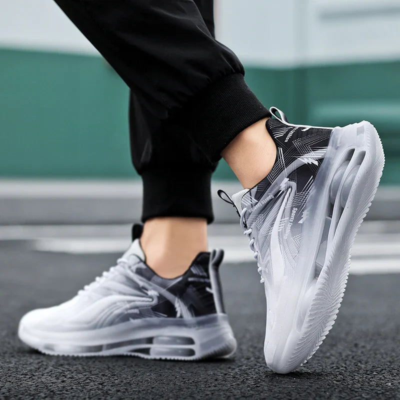 mens air cushion basketball shoes