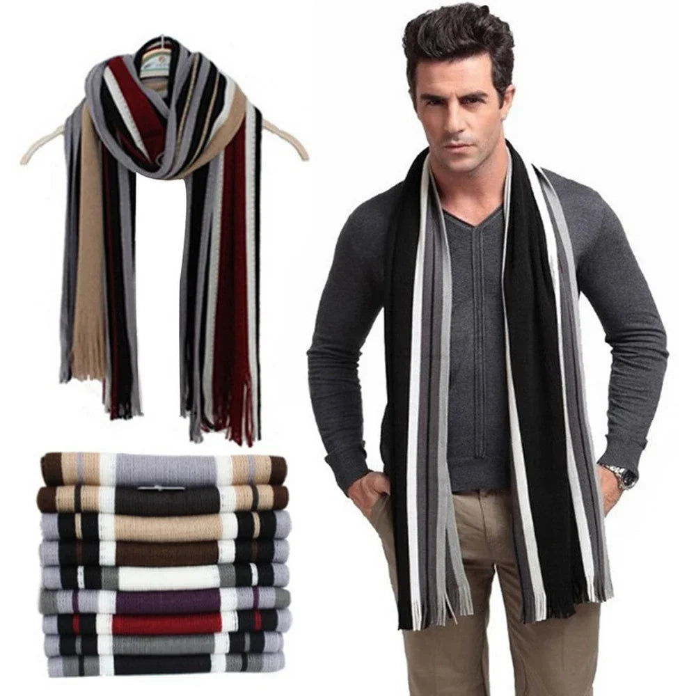 classic men's scarf