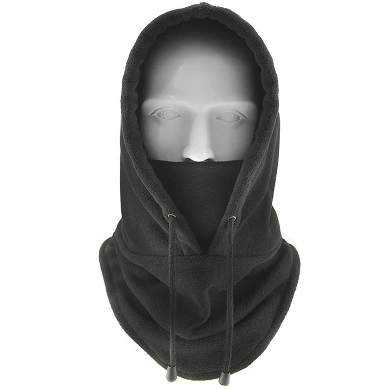 Winter Neck Warmer – Thermal Fleece Balaclava Snood Hat, Face Mask for Outdoor Sports