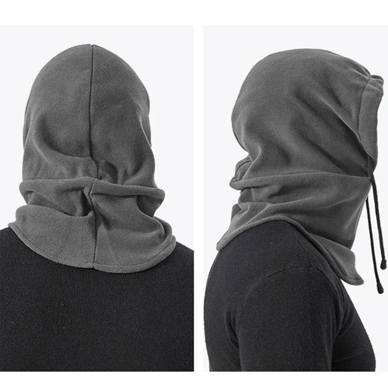 Winter Neck Warmer – Thermal Fleece Balaclava Snood Hat, Face Mask for Outdoor Sports