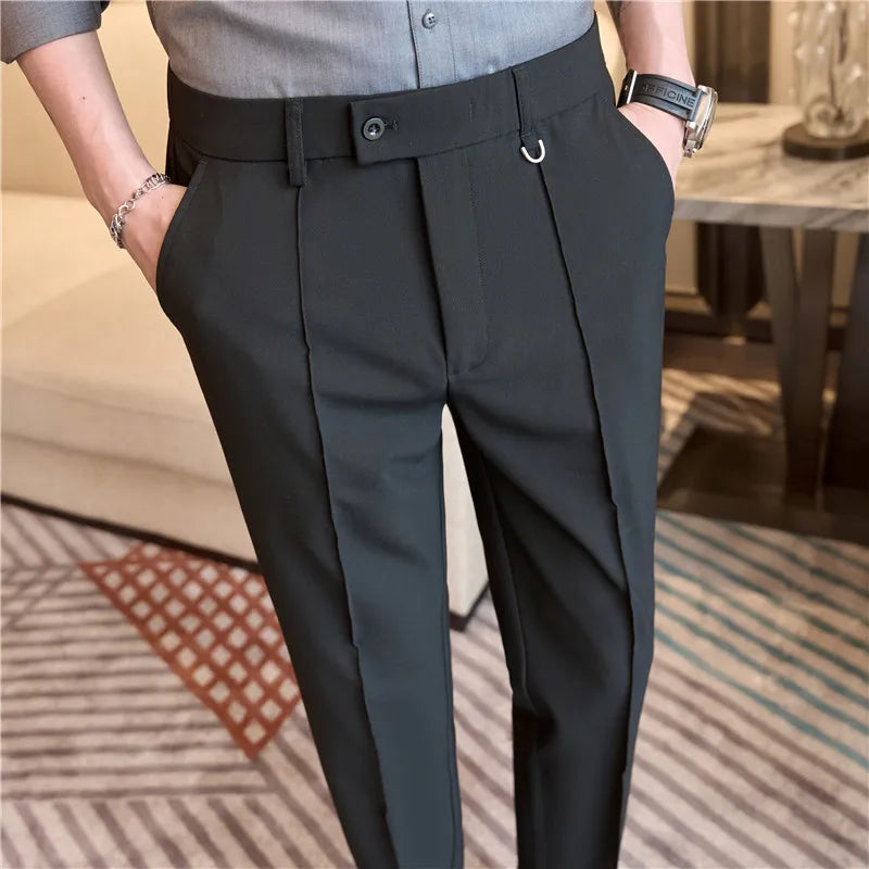 Men business casual trousers