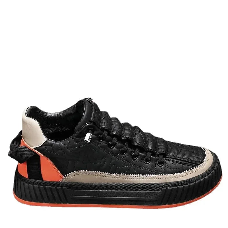 mens platform vulcanized sneakers