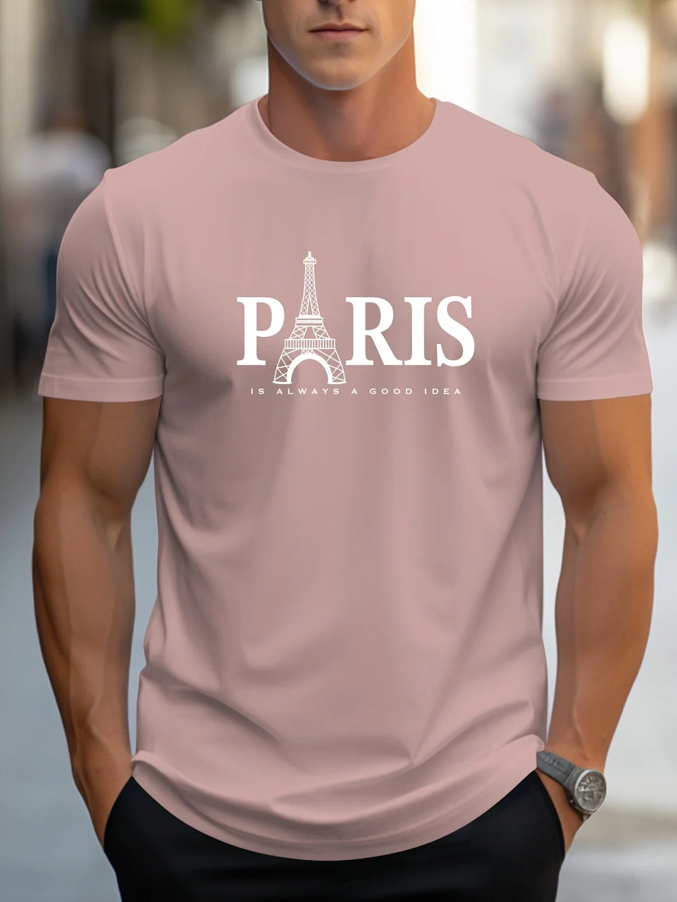 Summer Men T Shirt Short Sleeve Casual O-Neck Oversized Pullover 