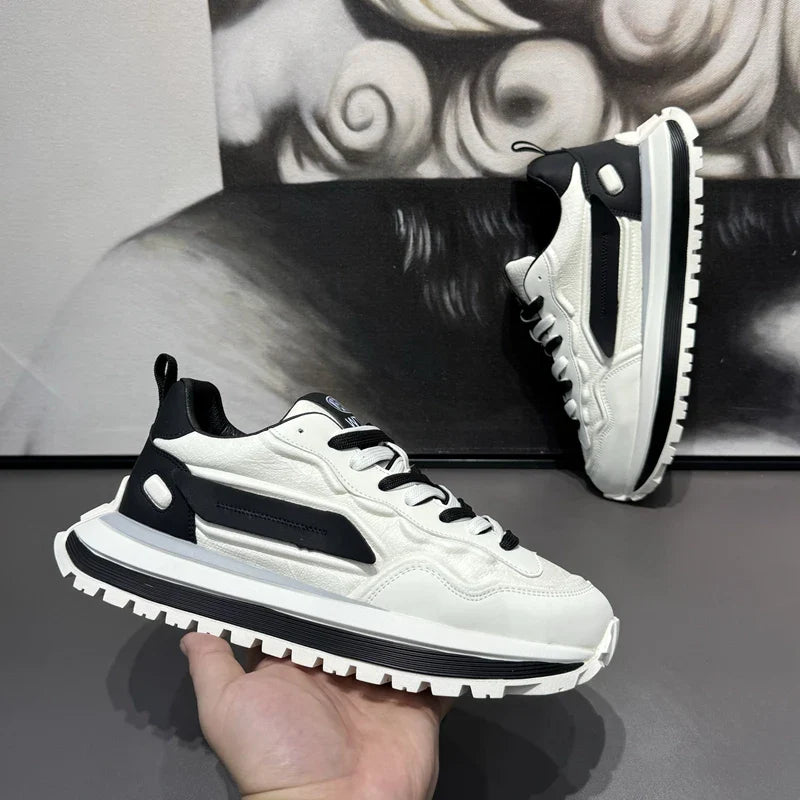 mens platform sports sneakers
