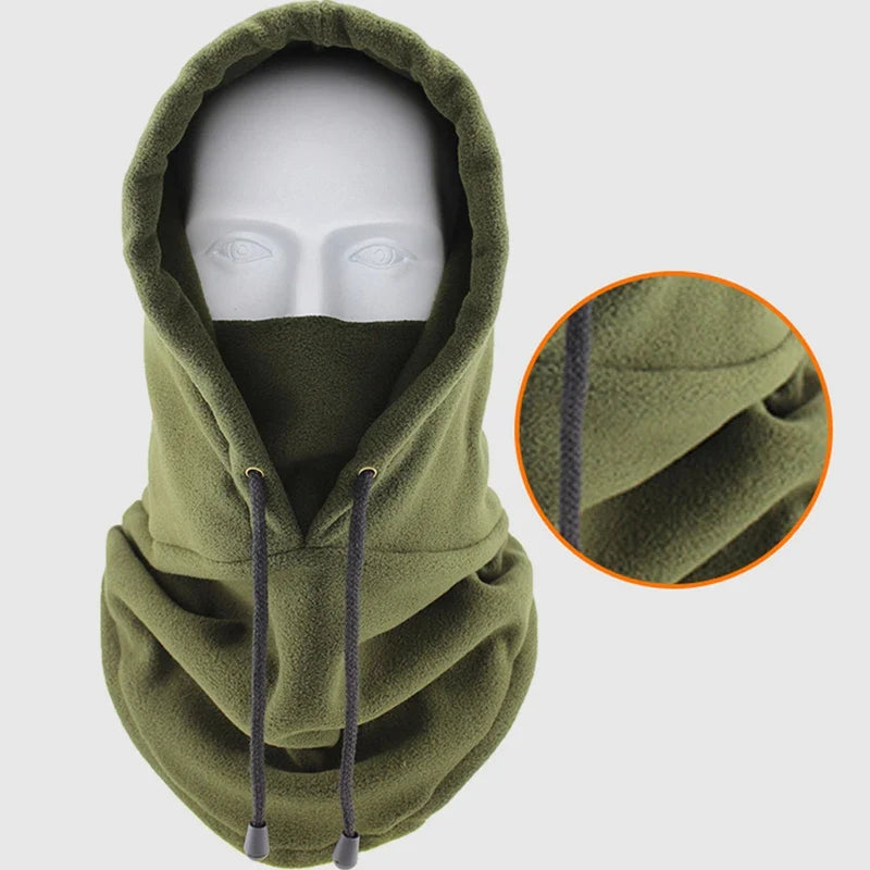 Winter Neck Warmer – Thermal Fleece Balaclava Snood Hat, Face Mask for Outdoor Sports