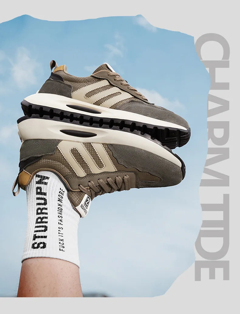 Walking Shoes for Men – 2025 Lightweight & Comfortable Outdoor Trainers, Student Style