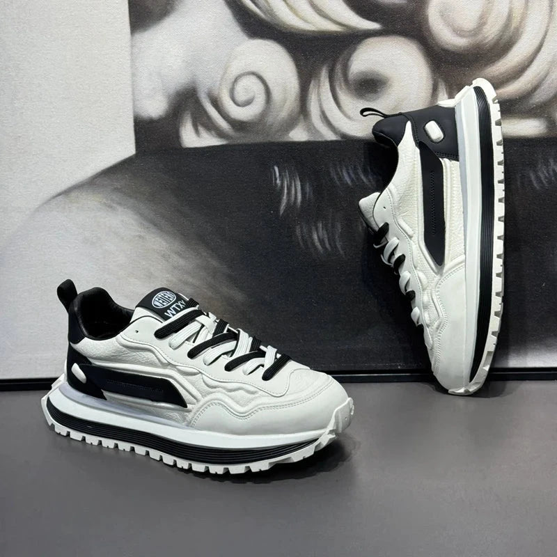 mens platform sports sneakers