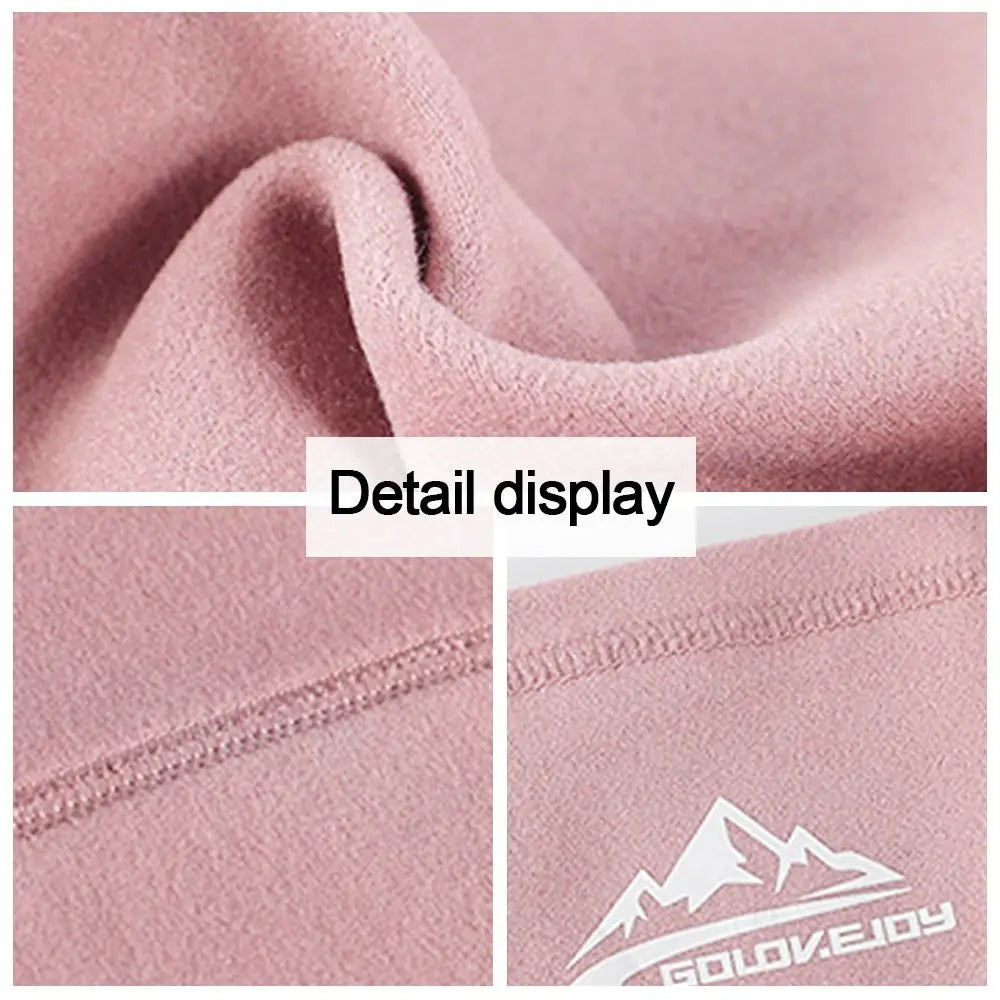 Windproof Neck Warmer – Velvet Thermal Headgear for Men & Women, Ideal for Winter Sports