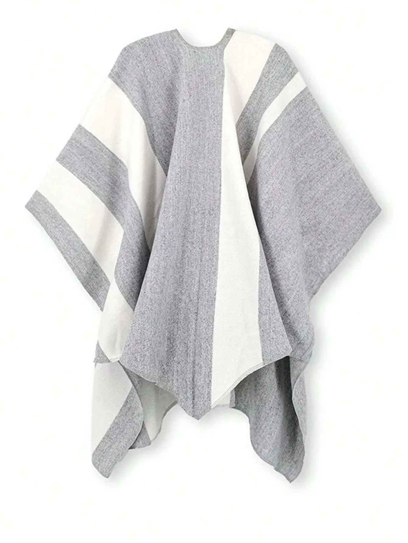 luxury winter poncho