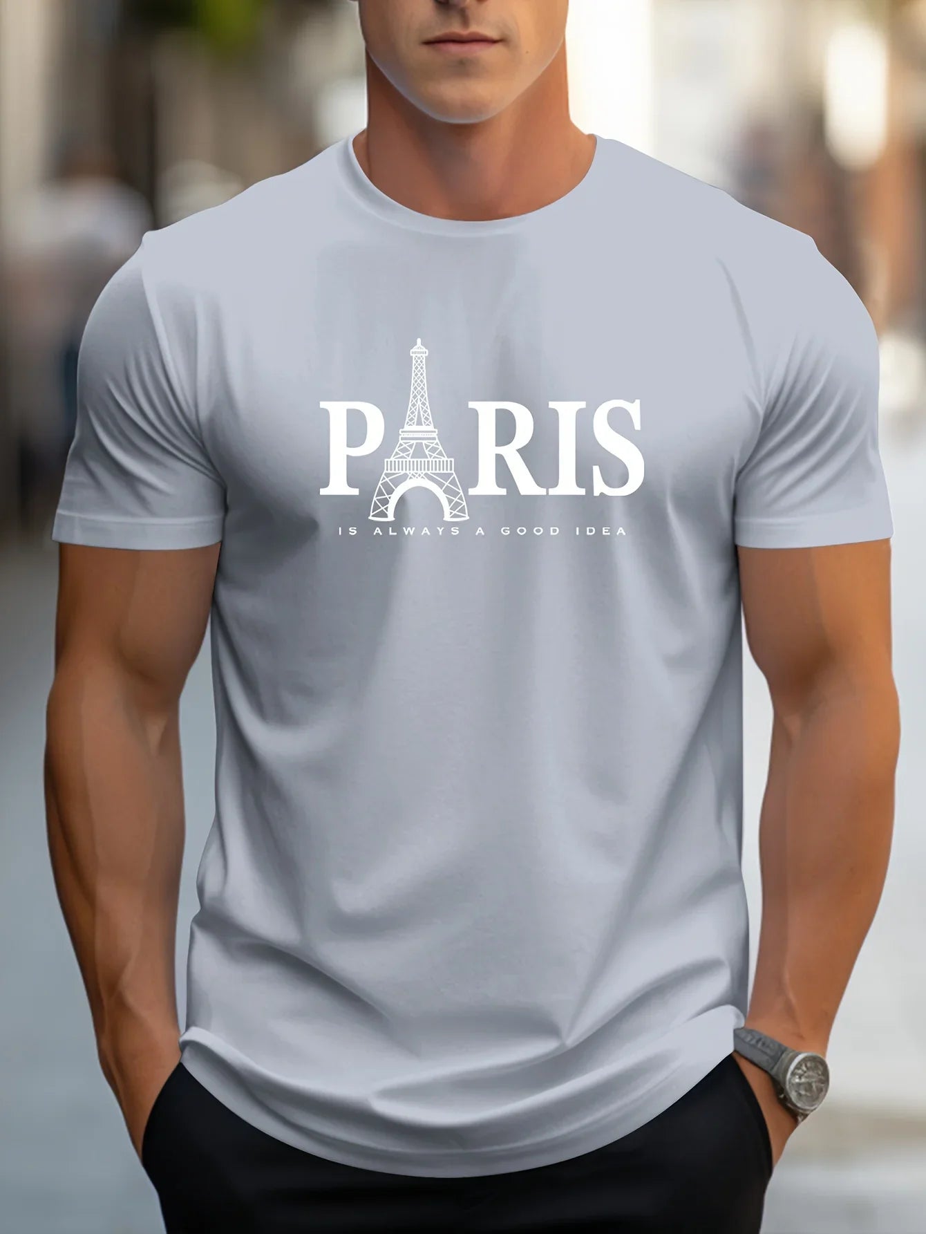 Summer Men T Shirt Short Sleeve Casual O-Neck Oversized Pullover 