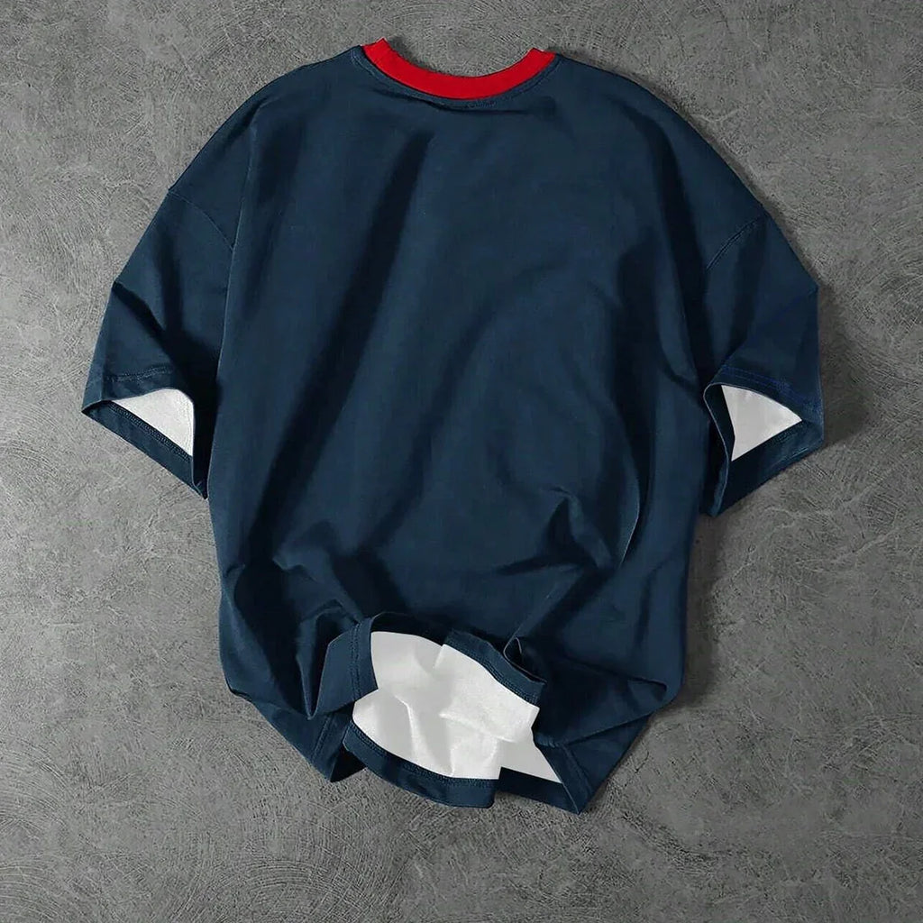 Round Neck Short Sleeve T-shirt Outdoor Sports Fans Wear Men n' Womens