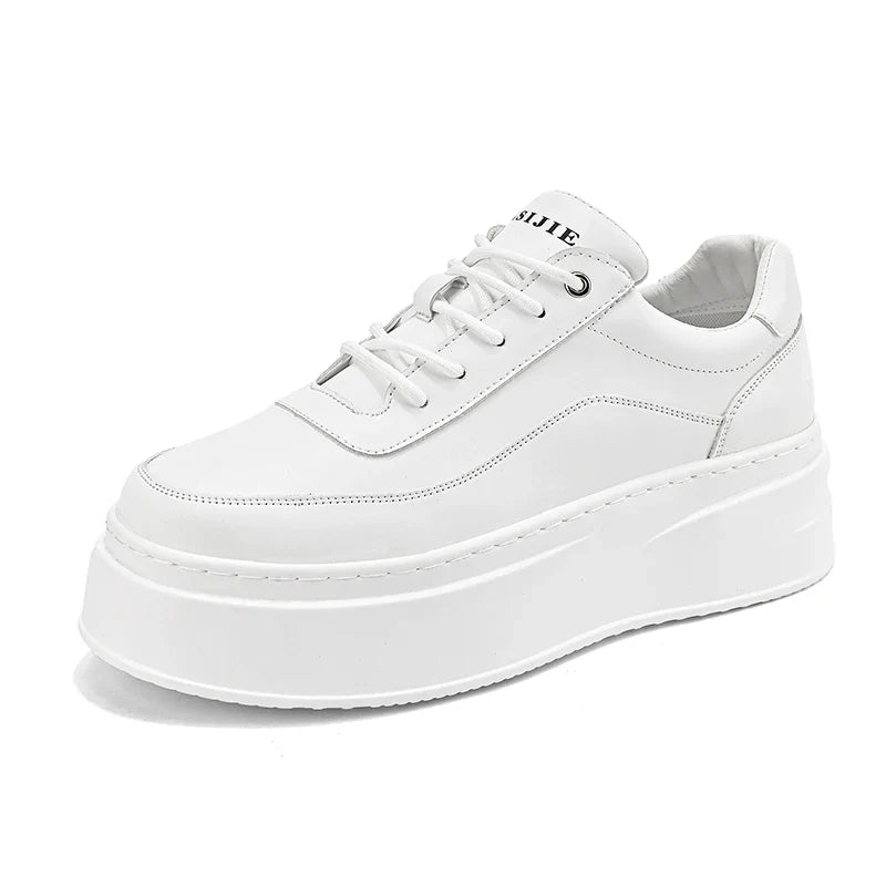 mens platform walking sneakers
