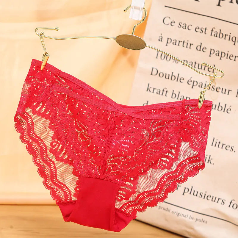 Low Waist Sexy Lace Women's Panties